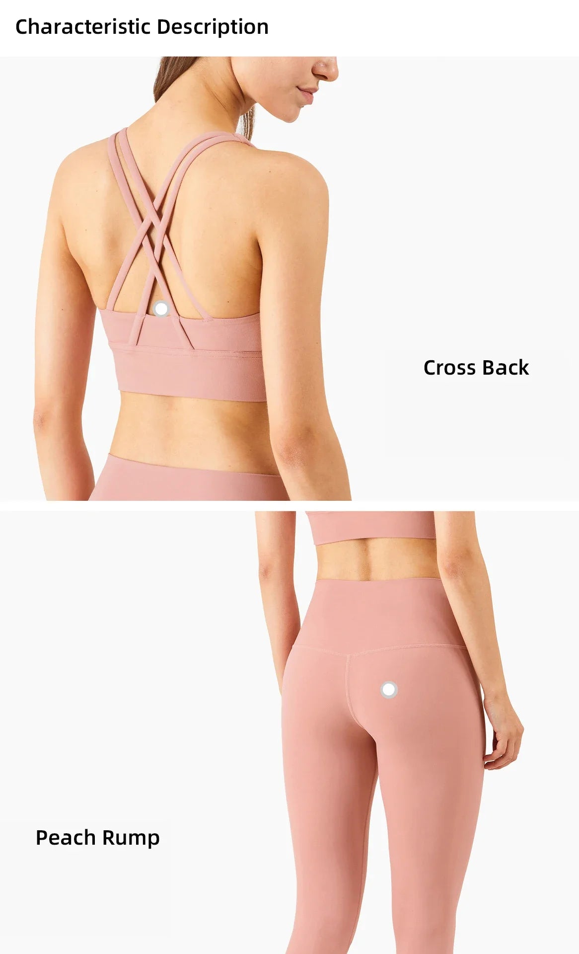 Women’s 2 Piece Yoga Set Sleeveless Cross Back Sports Bra and Leggings Athletic Tracksuit Pilates Fitness