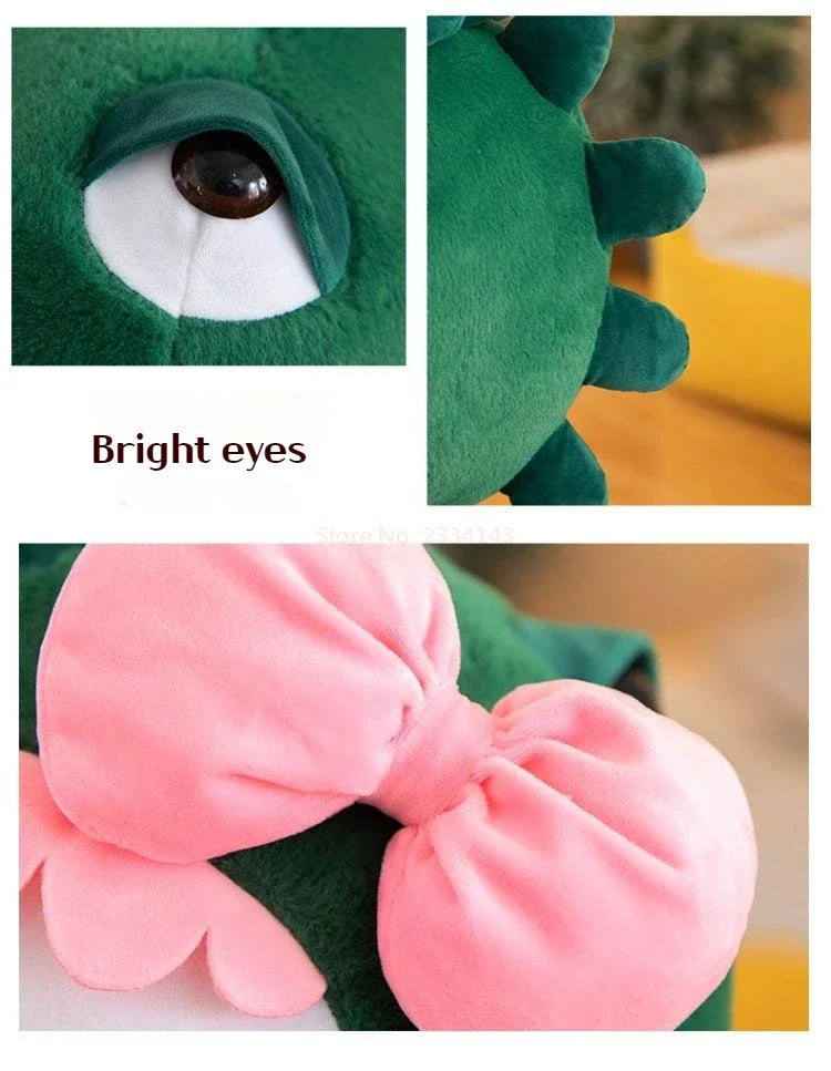35cm Aoger Hello Kitty Cos Dinosaur Kawaii Cartoon Plush Doll Toys Soft Throw Pillow Back Cushion Girls Birthday Toyd Gifts