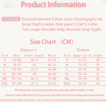 IN STOCK UWOWO HalfordD Cosplay Game Azurr Lanee Halfordd Bunny Cosplay Costume Sexy Costume Halloween Costume