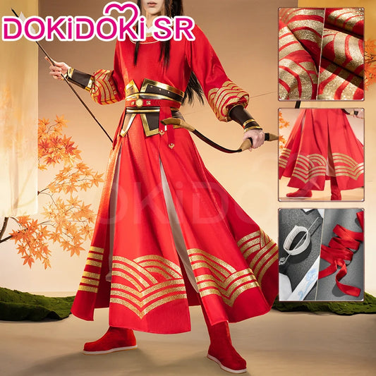 【Official】IN STOCK Wei Wuxian Cosplay Costume Anime Mo Dao Zhu Shi DokiDoki-SR Men Costume Wei Wu Xian Lan Wangji Halloween