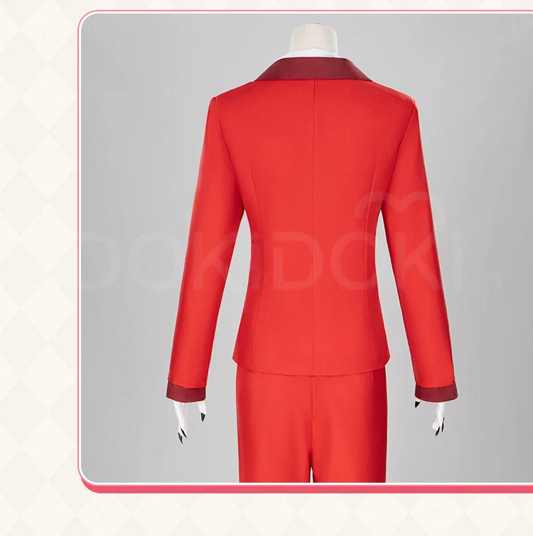 IN STOCK Alastor Lucifer Charlie Adam Cosplay Costume Anime DokiDoki-N【XS-3XL】 Halloween Costume Lucifer Cosplay Plus Size