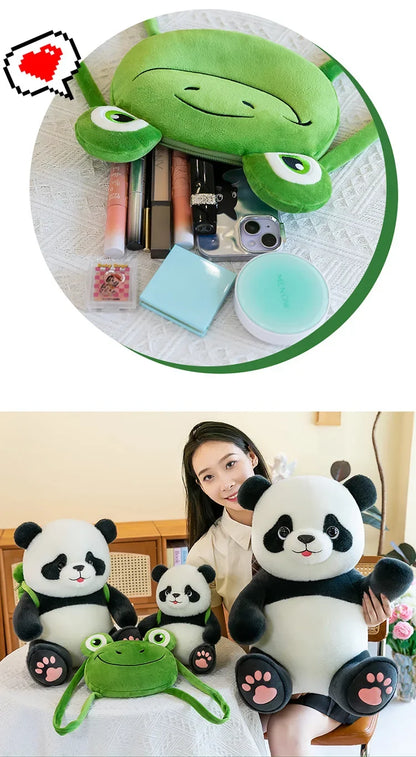 30-60cm Chinese Panda Plush Toy Chest Listing Super Full Soft Chinese National Treasure Animal Doll Children's Birthday Gift