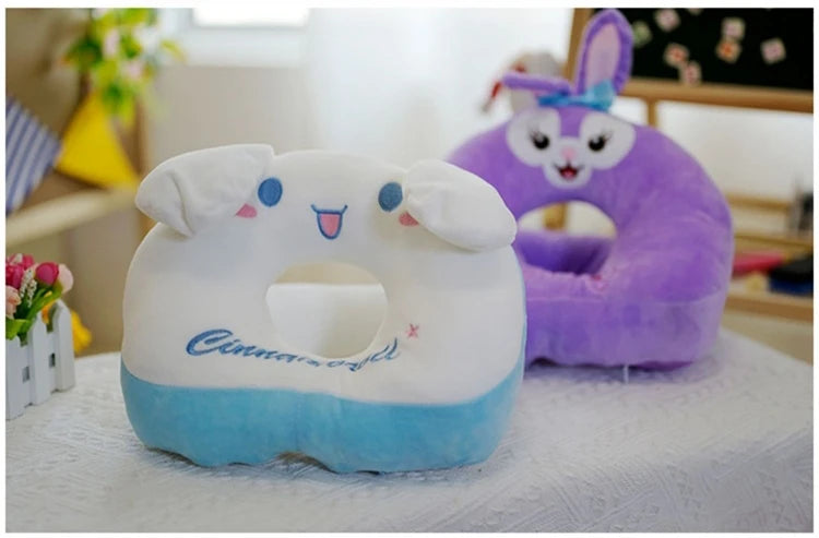 Cute My Melody Kuromi Nap Pillow Lovely Hollow Hand Rests Office Classroom StellaLou Cinnamoroll Pillow Cushion Gifts Washable