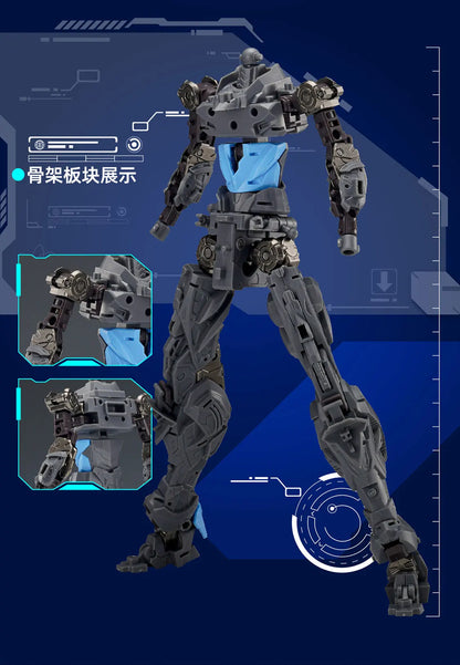 MOTOR NUCLEAR MNP-XH03 Series Assembly Model Battle Armor Action Figure ABS Alloy Material Modular Model Collectible Toy Gifts