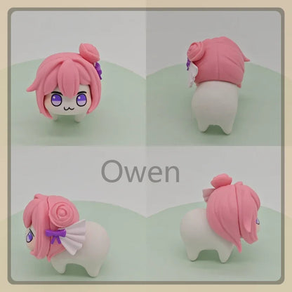 Mobile Games Anime NIKKE：The Goddess of Victory mini Figurine cute Doro Action Figure Q Version PVC Model Toy Birthday Doll Gift