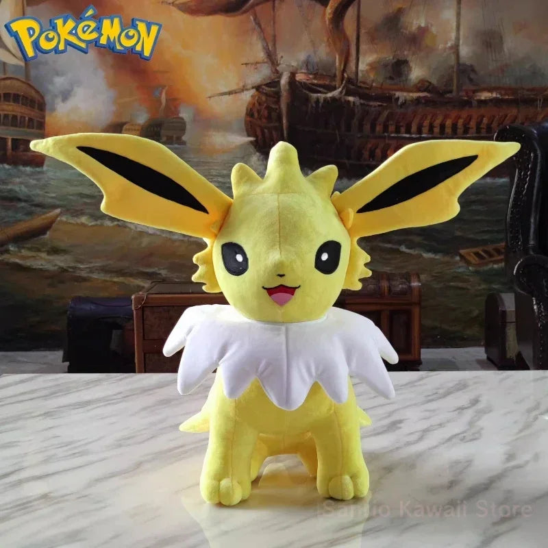 100CM Pokémon Jolteon Plushies Cartoon Anime Stuffed Kawaii Ornament Comfortable Soft Doll Big Size Children Toy Peluche Gift
