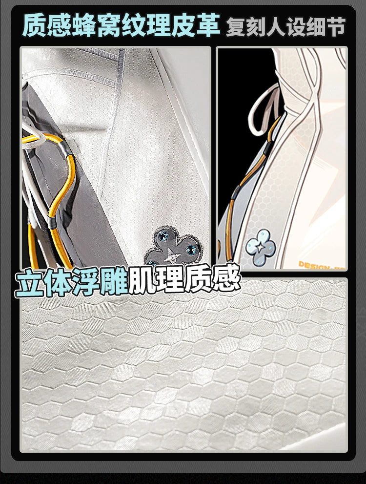 Zenless Zone Zero Seed Cosplay Costume Wig Uniform Headwear Game Outfit Obol Squad Halloween Party for Women Girls Carnival Prop