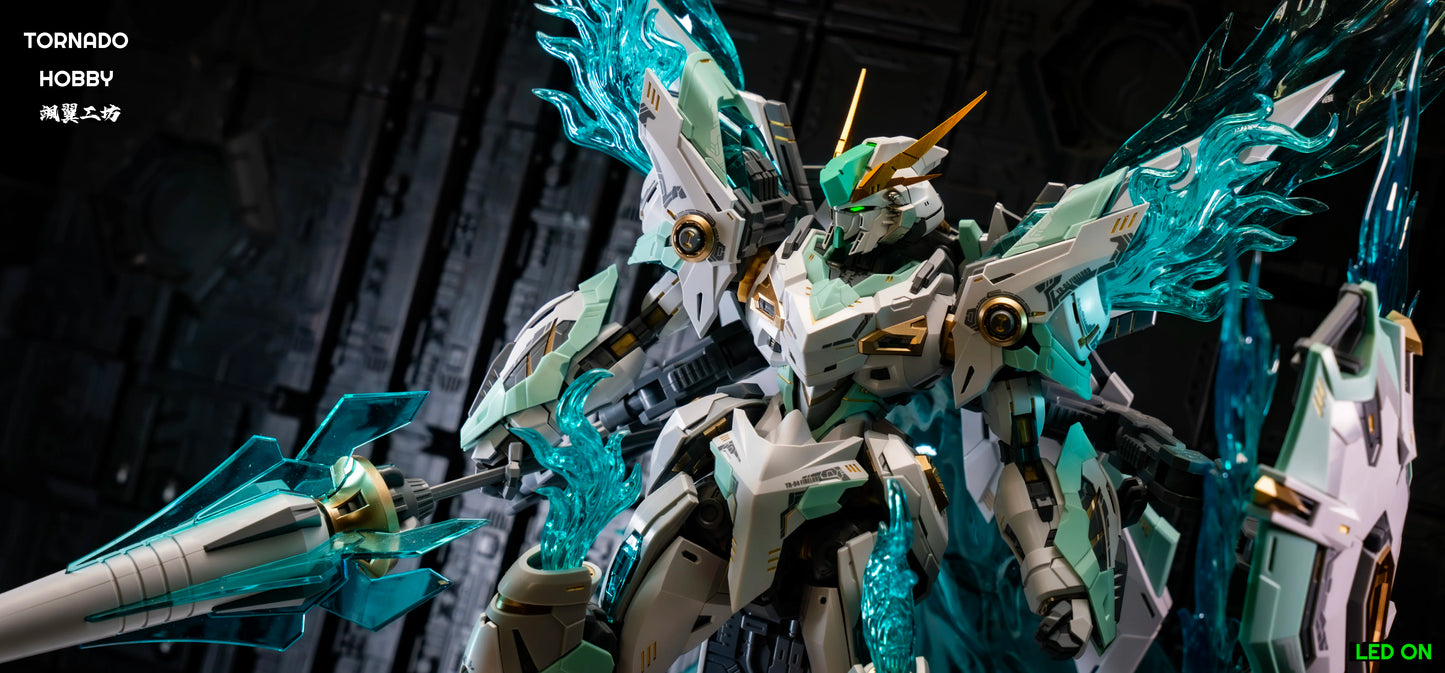 TORNADO HOBBY Studio XI RX-105 Head Carving 1/144 1/72 Sky Defender Assembly Model Kit Toy GK Model Mecha Head Accessory Gifts