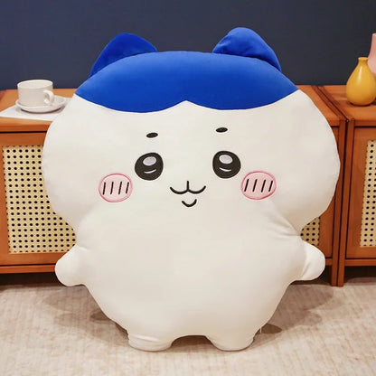 Very Soft Chiikawa Hachiware Usagi Back Cushion Big Size Cuddly Pillow Cartoon Stuffed Anime Sofa Bed Cushion Home Decor Gifts