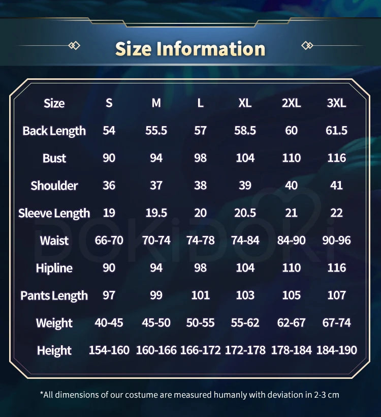 IN STOCK Vii Cosplay Costume Game Cosplay【S-3XL】DokiDoki-SR Women Uniform Suit Vii Costume Halloween Plus Size