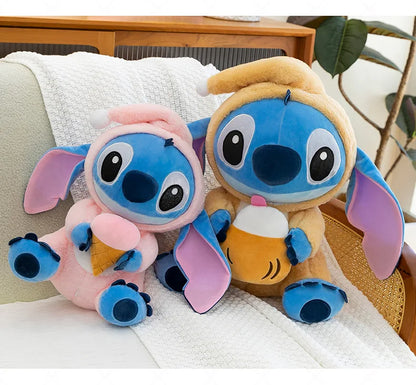 80cm Super Big Size Stitch Disney Anime Plush Stuffed Doll Lilo & Stitch Plushies Room Decorates Children's Pillow Holiday Gifts