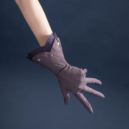 Anime Date A Live Mukuro Hoshimiya Cosplay Costume Dress Spirit Form Outfit Lilac White Astral Qipao Halloween for Women Girls