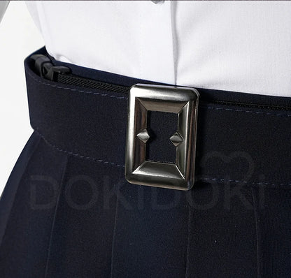 IN STOCK Ellen Joe Cosplay Costume Game Zenless Zone Zero Cosplay DokiDoki-R Women Cute JK Uniform Ellen Joe Cosplay Tail