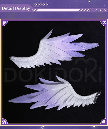 Sunday Robin Wings Headwear Headband Cosplay Props Game Honkai:Star Rail DokiDoki Sunday Electric Wings Robin Accessories