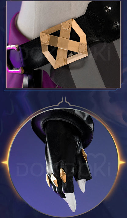 IN STOCK Jinxx Cosplay Costume Game【XS-3XL】DokiDoki-R Women Costume Jinxx Cosplay Plus Size