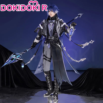 IN STOCK Flins Cosplay Costume Game Genshin Impact【S-3XL】DokiDoki-R Kyrll Chudomirovich Flins Men Halloween Costume Plus Size