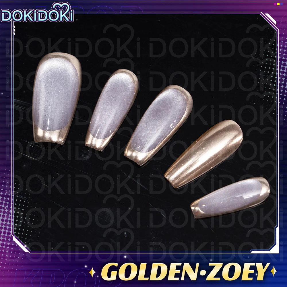 IN STOCK Rumii Zoeyy Miraa Front Lace Wig DokiDoki Women Wig 120cm Long Hair Rumii Cosplay Nails Zoeyy Hat Free Wig Cap