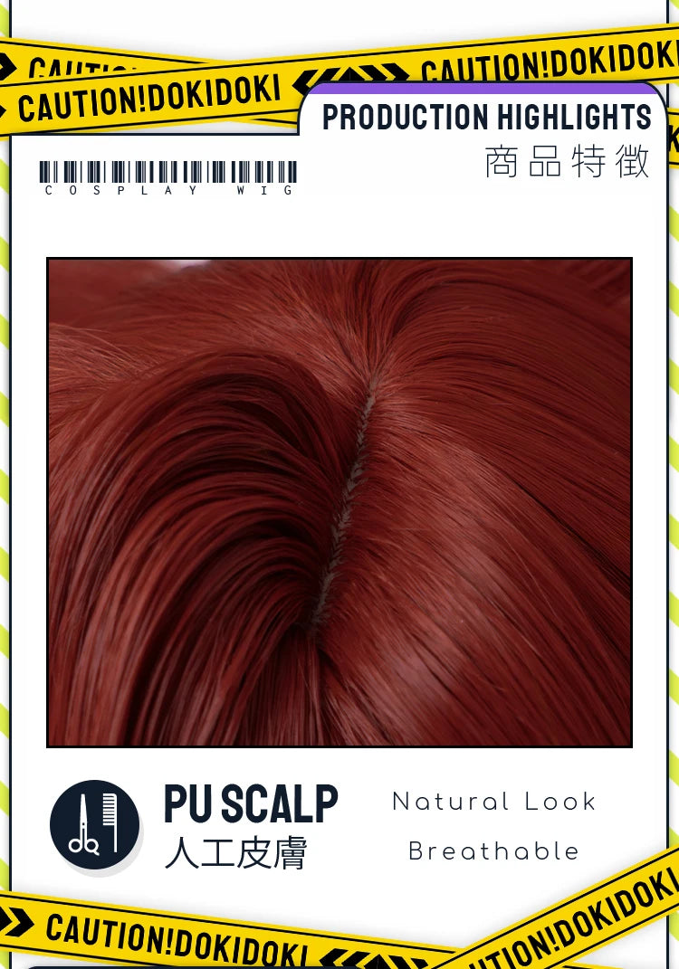 Tamsy Amo Riyo Wig Anime Gachiakuta DokiDoki Men 100cm Long Hair Amo Empool Caines Tamsy Cosplay Heat Resistant Wig Free Cap