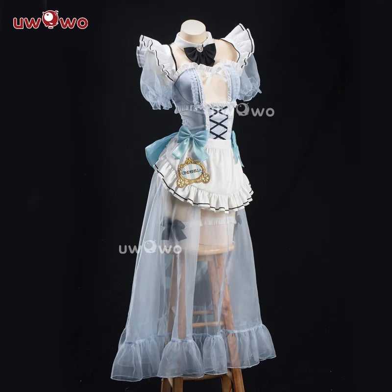 PRE SALE UWOWO Cinderellaa Cosplay Game Cinderellaa Cafe Maid Cosplay Costume Halloween Costume
