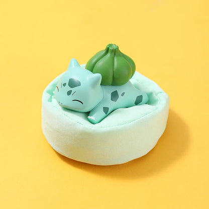 6 Pcs/Set Pokemon Pikachu Bulbasaur Anime Figures toys Sleep Starry Dream Series Action Figure Cartoon Birthday gift