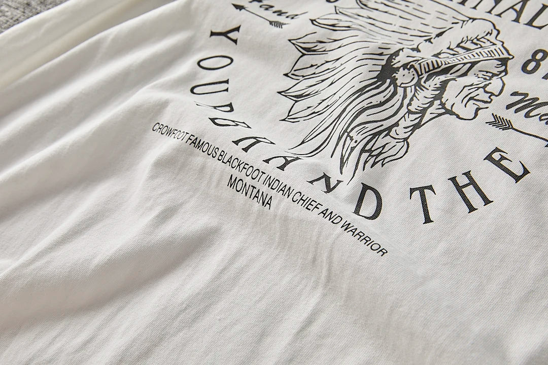 Summer New American Retro Short-sleeved O-neck Letter Printed T-shirt Men's Fashion Simple 100% Cotton Washed Casual Sport Tops