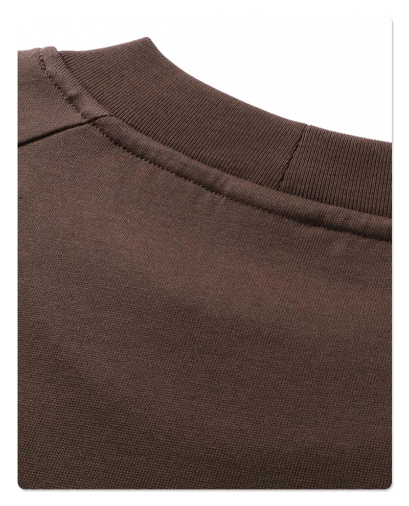 ZODF Trendy Men Summer Solid Cotton Tank Tops Unisex Oversized 275gsm Patchwork Sleeveless Tees Vests HY1051