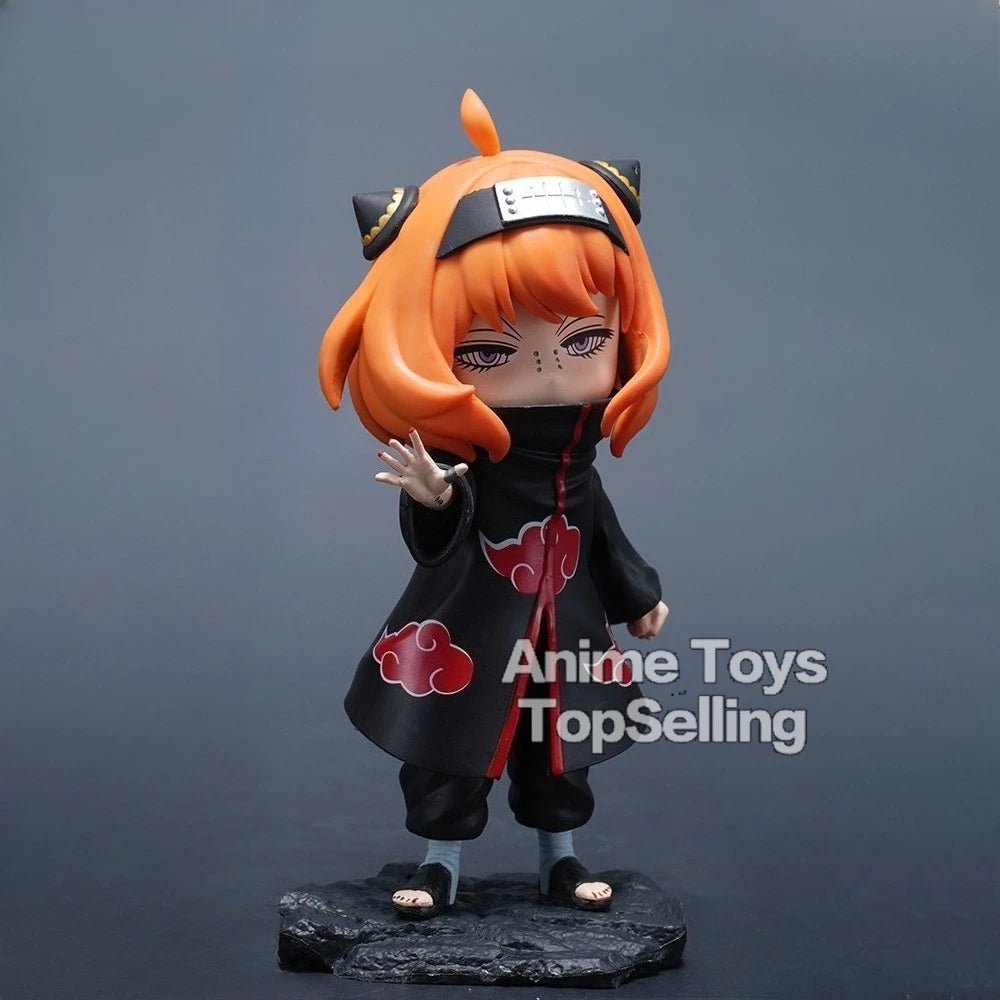 17.5cm/6.89in Anime Spy Family Figure Anya Forger Cos Pain Action Figure Pvc Naruto Statue Collection Model Toys Gifts