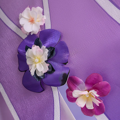 Honkai Star Rail Castorice Cosplay Costume Wig Dress Headwear Luminous Props Halloween Party for Women Girls Carnival Cos iCoser