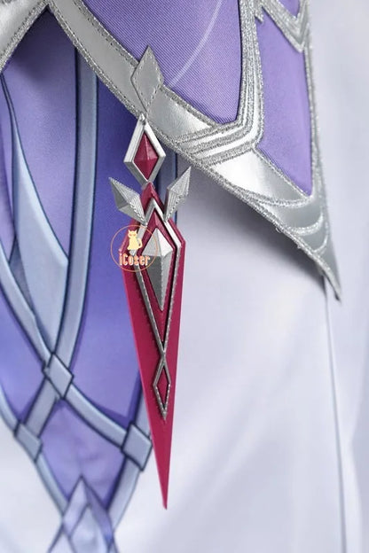 Genshin Impact Durin Cosplay Costume Wig Uniform Headwear Wings Festival Halloween Party for Women Men Girls Role Play Outfit