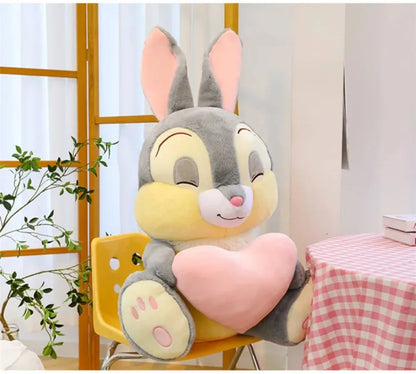 95cm Large Big Size Disney Judy Love Hug Rabbit Cartoon Anime Plush Stuffed Doll Kawaii  Plushies Ornaments Children's Gifts