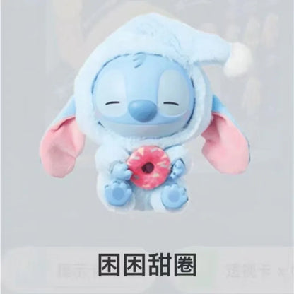 Stitch Eat Something Before Sleep Series Blind Box Toy Mystery Box Anime Figure Stitch Doll Pendant Ornaments Kid Christmas Gift