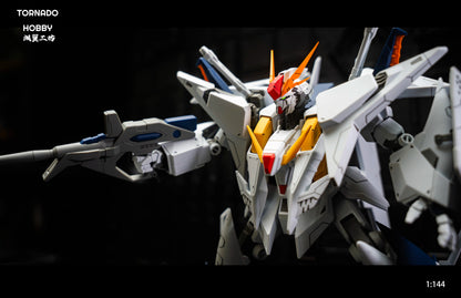 TORNADO HOBBY Studio XI RX-105 Head Carving 1/144 1/72 Sky Defender Assembly Model Kit Toy GK Model Mecha Head Accessory Gifts