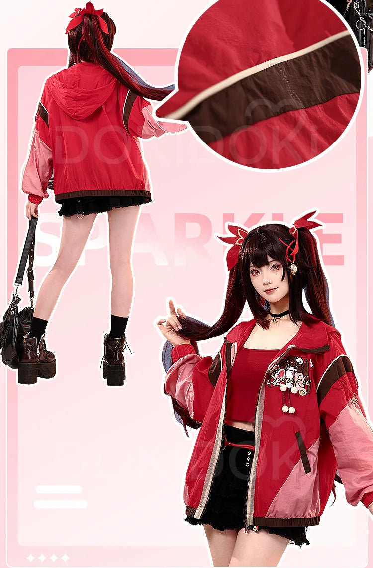 Aventurine Blade Robin Firefly Sparkle Feixiao Doujin Cosplay Costume Game Honkai: Star Rail DokiDoki-SR HSR Sunscreen Jacket