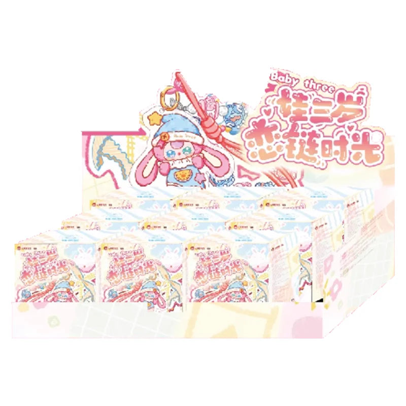 Baby Three Love Chain Time Series Blind Bag Phone Pendant Bracelet  and Exquisite Pendant for Girls' Daily Travel Accessories