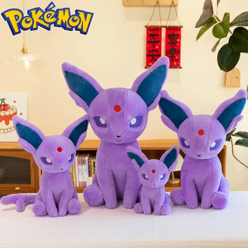 40/50/70CM Big Size Pokemon Espeon Plushies Cartoon Anime Soft Plush Pillow Doll Kawaii Stuffed Plushie Ornament Children Gifts