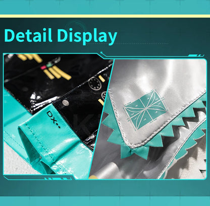 IN STOCK Mikuu Cosplay Costume DokiDoki-R Mikku Cosplay Women Cute Short Dress Costume Mikuu Cosplay Christmas