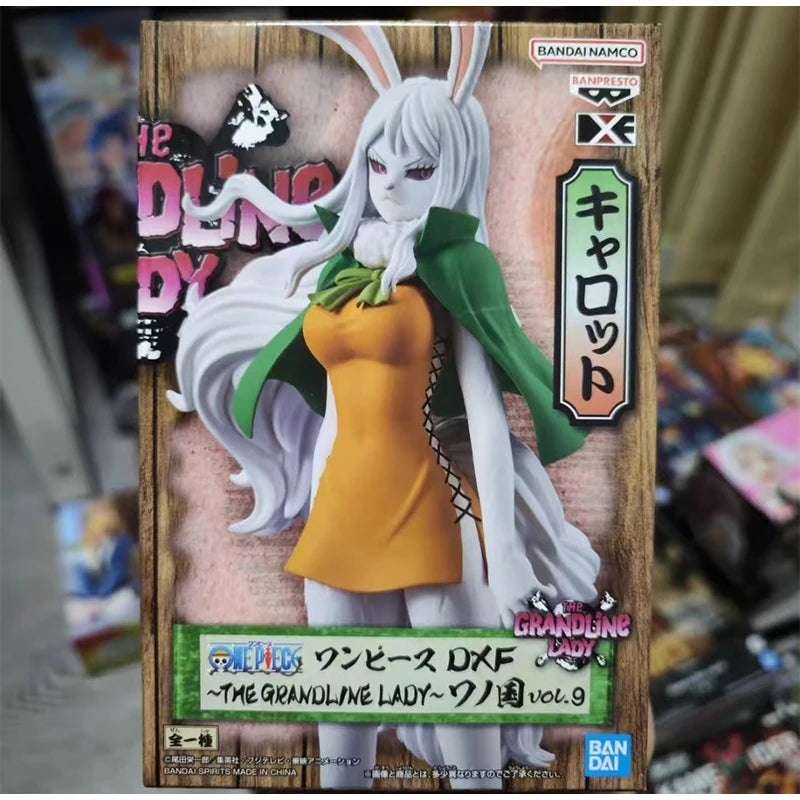 In Stock Bandai Banpresto One Piece Dxf The Grandline Lady Wano Country Carrot Wanda Anime Action Figure Model Boxed Toys Gift