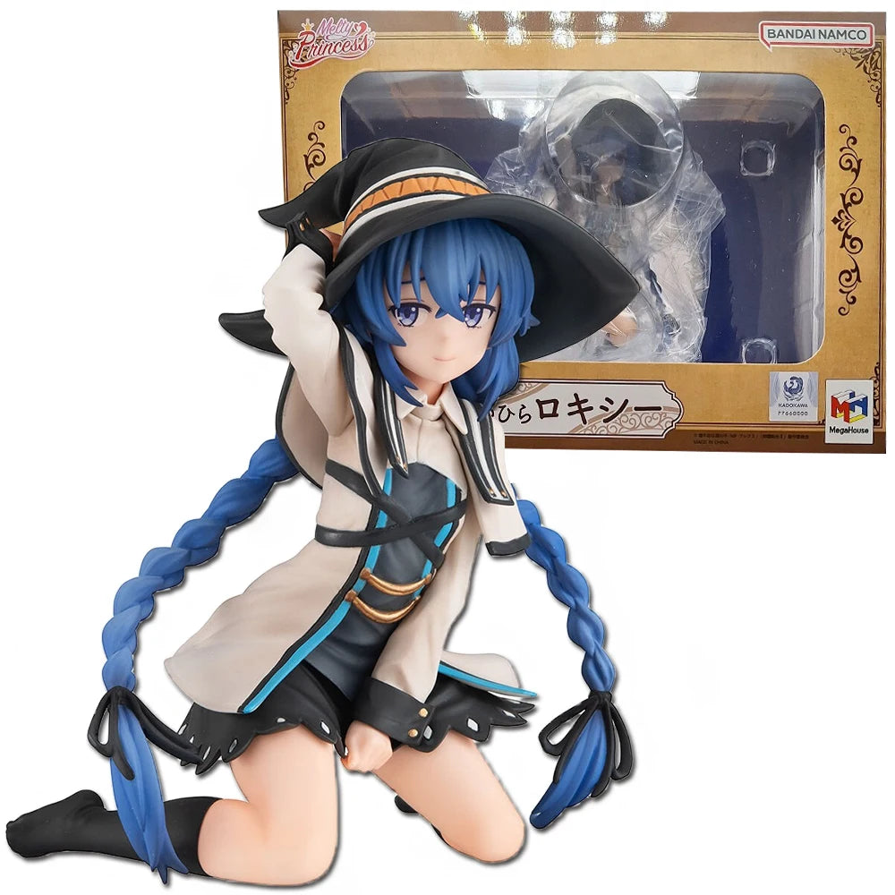 10cm Anime Jobless Reincarnation Roxy Migurdia Action Figure Desktop Decorations Kawaii Girl Figure Noodle Stopper Pvc Model Toy