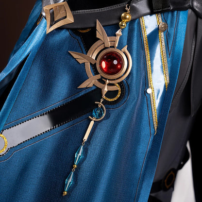 iCoser Honkai Star Rail Anaxa Cosplay Costume Wig Uniform Outfit Anaxagoras Grove of Epiphany Amphoreus Halloween for Women Men