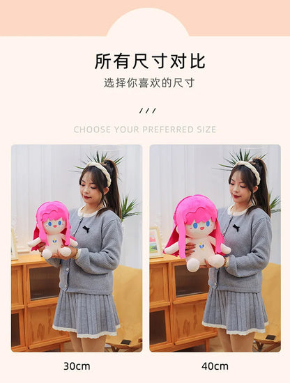 Kawaii 30/40/50cm  Movie Peripheral Cute Colorful Pony Cotton Doll Plush Toy Girl Soothing Sleep Pillow Birthday Gift Girl Doll