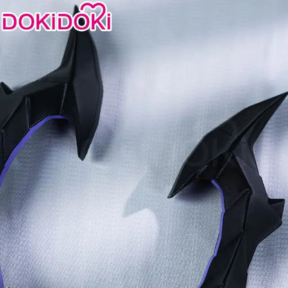 IN STOCK Varka Durin Rerir Wig Game Genshin Impact Song of the Welkin Moon DokiDoki Knights of Favonius Varka Wig Halloween Horn