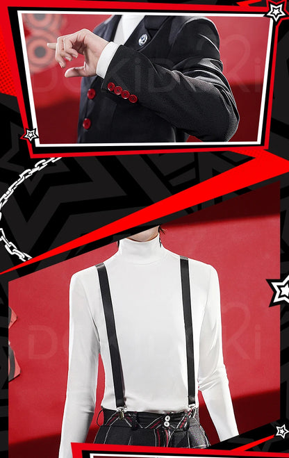 IN STOCK Amamiya Ren Cosplay Costume【S-2XL】DokiDoki-SR Men School Uniform Halloween Plus Si