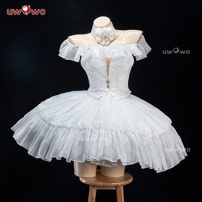 PRE SALE UWOWO Janus Cosplay Game Azurr Lanee Janus Oath Wedding Dress Bride Cosplay Costume Halloween Costume