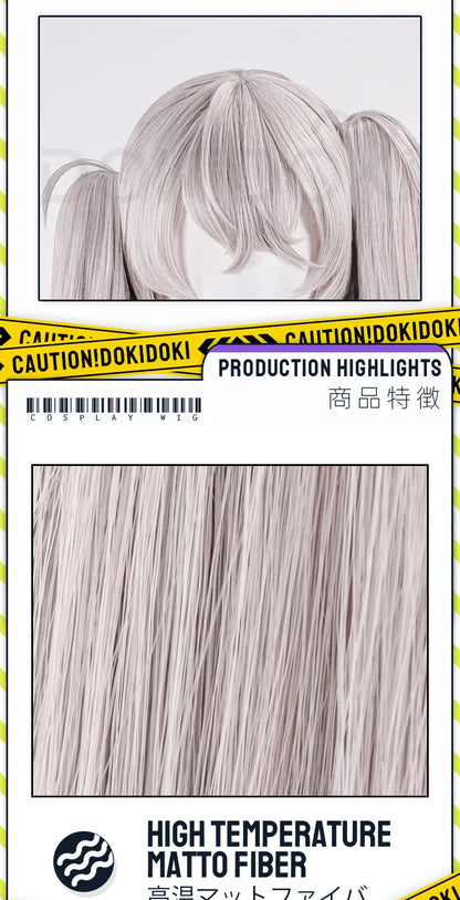 IN STOCK MIKUU Rabbit Hole Wig Cosplay DokiDoki Women Cute 100cm Hair Symphony 2025 Magical Miral Nightcord at 25 Free Wig Cap