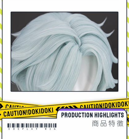 IN STOCK Dahlia Ifa Wig Game Genshin Impact DokiDoki Men Pink Hair Mondstadt Ifa Cosplay Dahlia Book Prop Free Wig Cap
