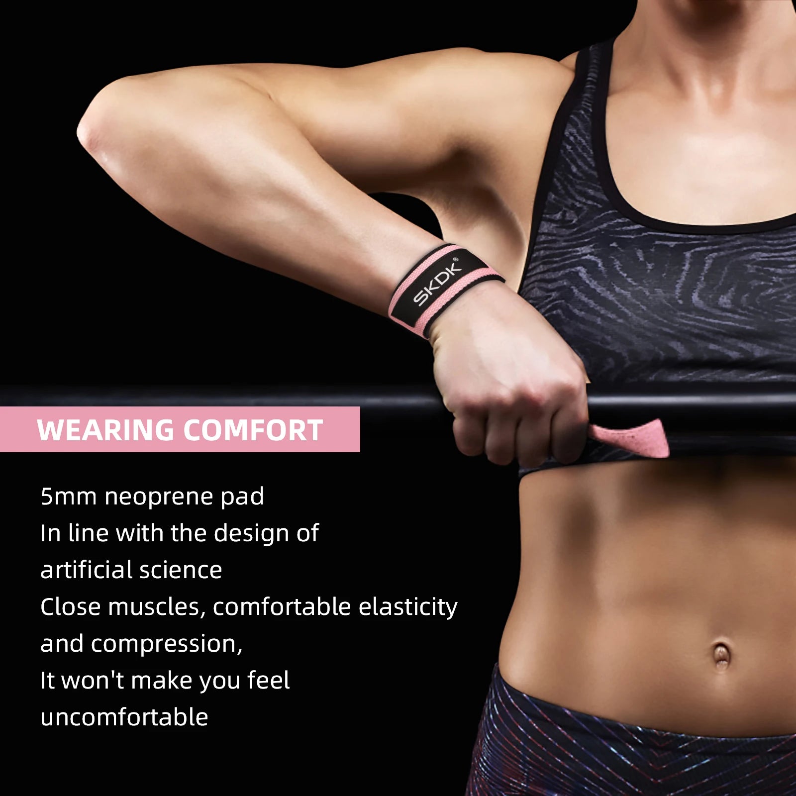 The Codex Weightlifting Gym Anti-Slip Wrist Straps 2pc/3pair/4pc Sport Safety Support Crossfit Hand Grips Fitness