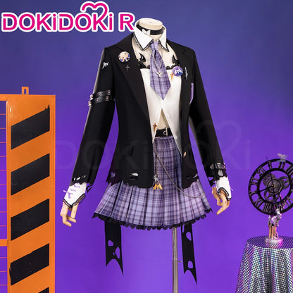 Fischl Cosplay Costume Game Genshin Impact DokiDoki-R Fischl School Uniform Cosplay Women Daily Costume
