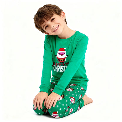 Boys Pajamas Sets 3 to 4 5 6 7 10 12 Years Winter Cotton Long Sleeve Kids Pyjama Toddler Girl Christmas Pijama Children Clothing