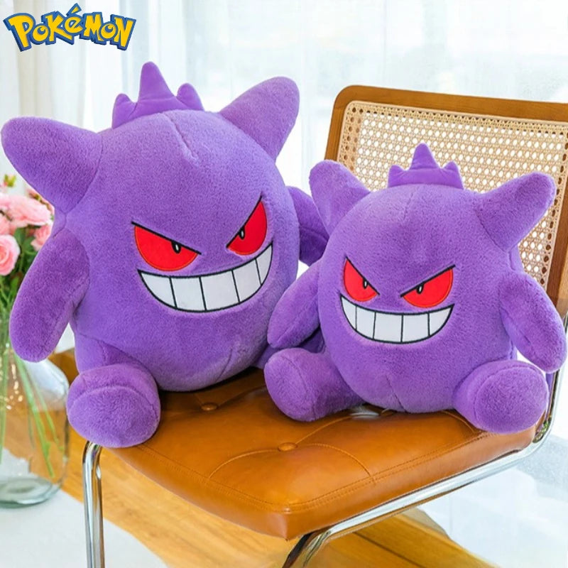 35/45/65CM Big Size Pokemon Gengar Plushies Kawaii Cartoon Anime Peluche Stuffed Animal Comfortable Soft Doll Children Toy Gifts