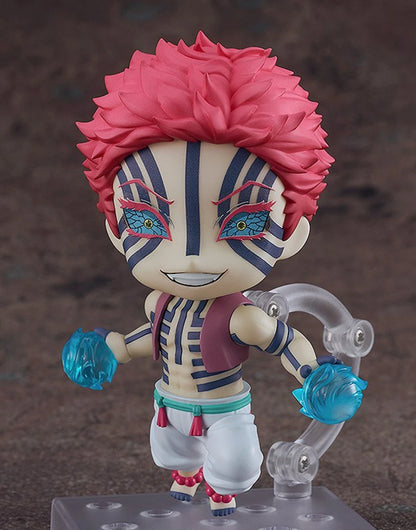 10cm/3.94in Kimetsu no Yaiba Anime Figure Upper Three Akaza Action Figure Kamado Tanjirou Figurine PVC Collection Model Doll Toy